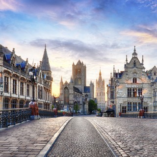 Gand, marché aux fleurs