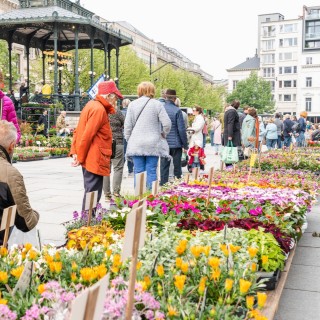Gand, marché aux fleurs