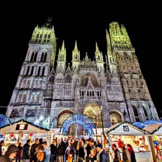 Journée Etretat et Marché de Noël de Rouen