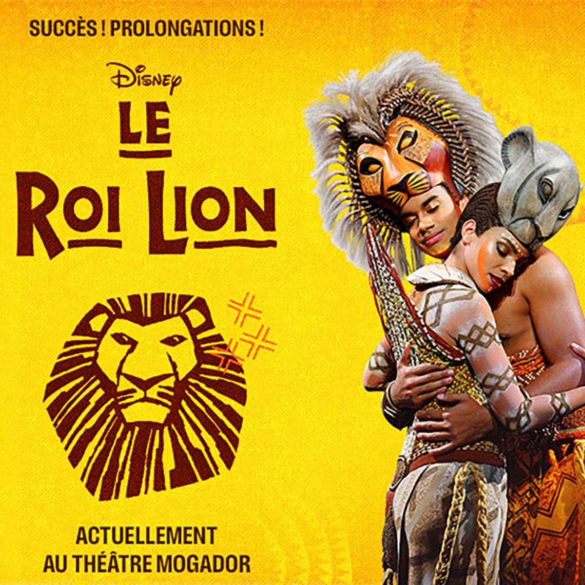 Spectacle Le Roi Lion Options Catégorie Or - Orange Extra
