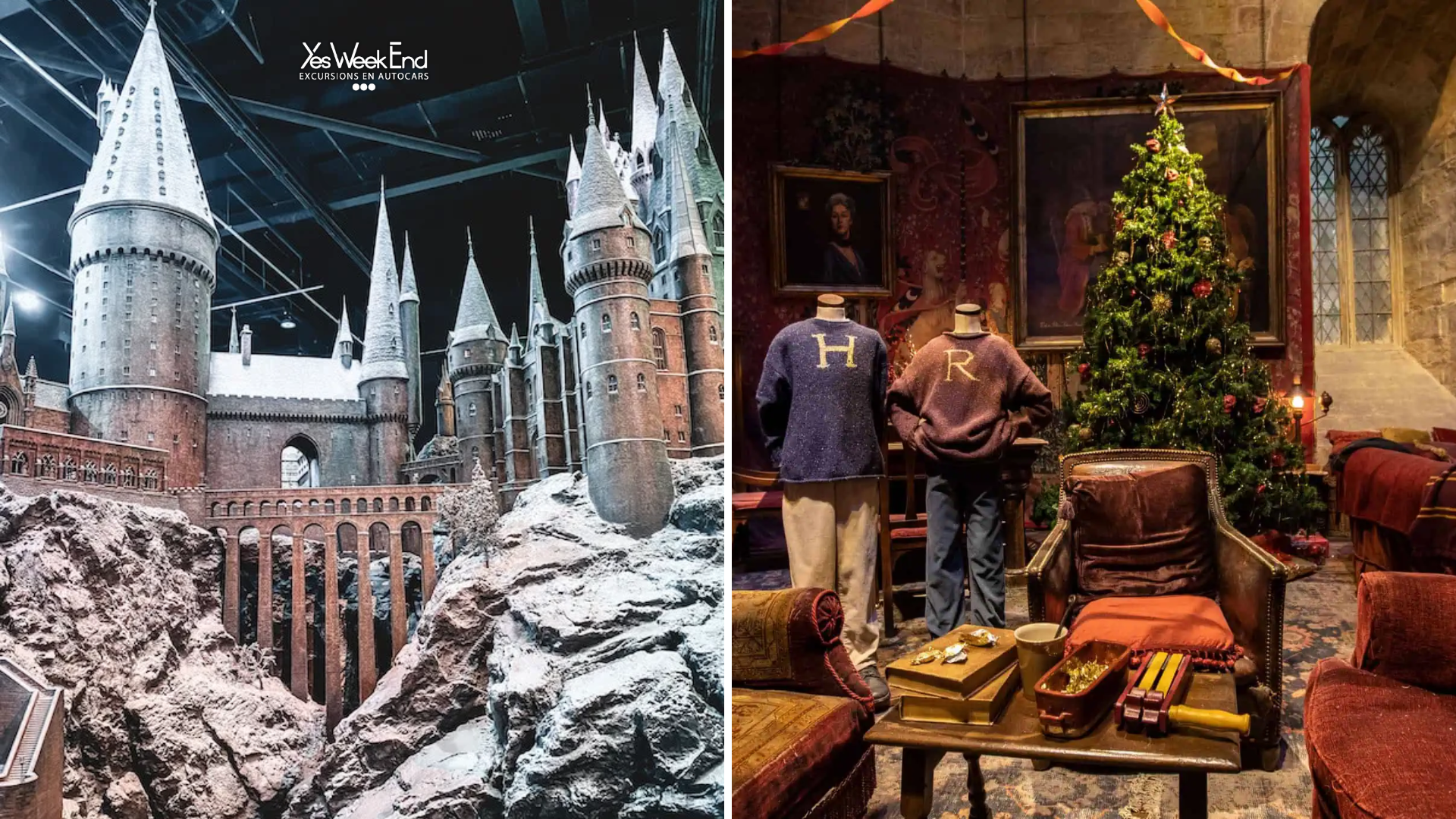 Studios Harry Potter Londres Noël